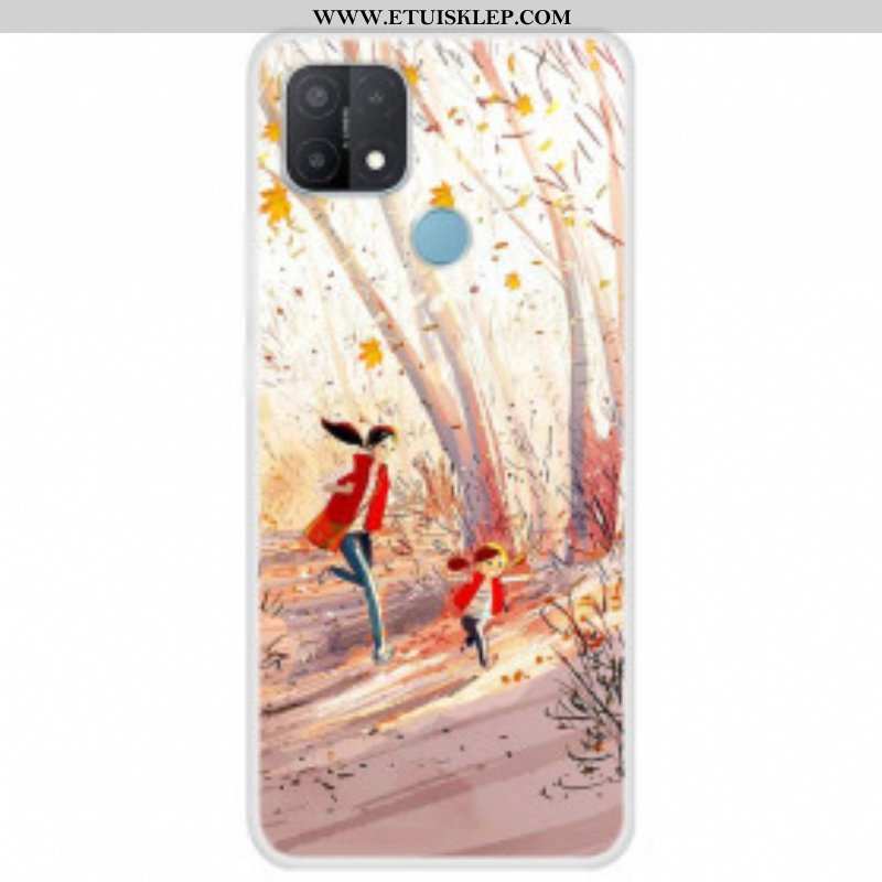 Etui do Oppo A15 Jesienny Krajobraz